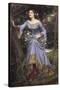 Ophelia, 1910-John William Waterhouse-Stretched Canvas
