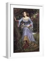 Ophelia, 1910-John William Waterhouse-Framed Giclee Print