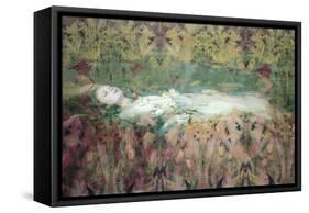 Ophelia, 2017-David McConochie-Framed Stretched Canvas