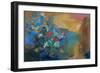 Ophelia Among the Flowers, C. 1907-Odilon Redon-Framed Giclee Print