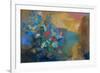 Ophelia Among the Flowers, C. 1907-Odilon Redon-Framed Giclee Print