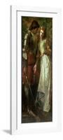 Ophelia and Laertes: "Ophelia, Here Is Rosemary" Etc.-William Gorman Wills-Framed Giclee Print