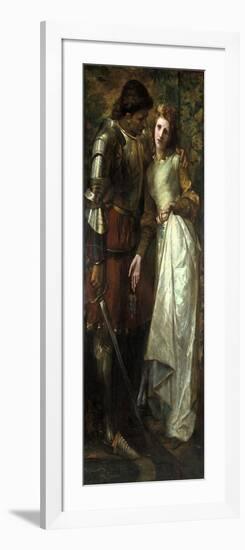 Ophelia and Laertes (Or Ophelia Here Is Rosemary), 1879-William Gorman Wills-Framed Giclee Print