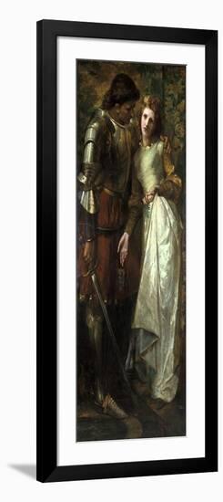 Ophelia and Laertes (Or Ophelia Here Is Rosemary), 1879-William Gorman Wills-Framed Giclee Print