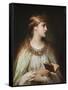 Ophelia, Ca 1864-Frank Dicksee-Framed Stretched Canvas