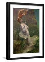 Ophelia Drowning, 1895-Paul Albert Steck-Framed Giclee Print
