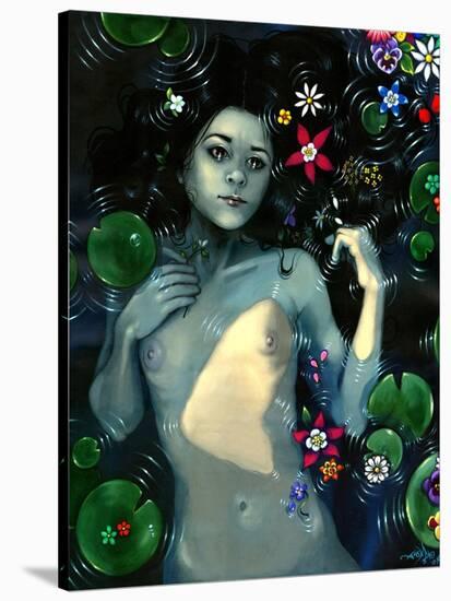 Ophelia Immortal (Nude)-Jasmine Becket-Griffith-Stretched Canvas