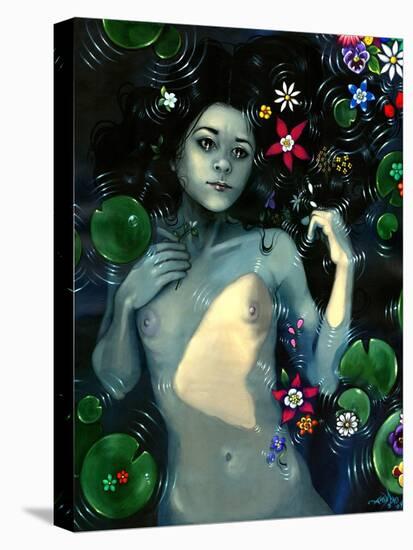 Ophelia Immortal (Nude)-Jasmine Becket-Griffith-Stretched Canvas