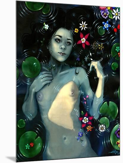 Ophelia Immortal (Nude)-Jasmine Becket-Griffith-Mounted Art Print