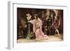 Ophelia in William Shakespeare-Hans Makart-Framed Premium Giclee Print