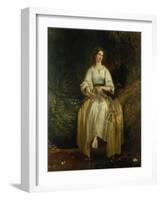 Ophelia Weaving Her Garlands, 1842-Richard Redgrave-Framed Giclee Print