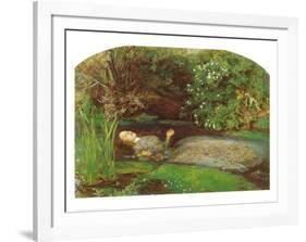 Ophelia-John Everett Millais-Framed Giclee Print