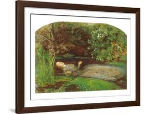 Ophelia-John Everett Millais-Framed Giclee Print