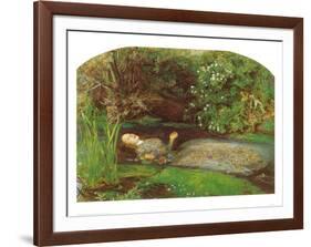 Ophelia-John Everett Millais-Framed Giclee Print