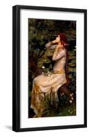 Ophelia-John William Waterhouse-Framed Art Print