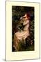 Ophelia-John William Waterhouse-Mounted Art Print
