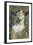 Ophelia-John William Waterhouse-Framed Art Print