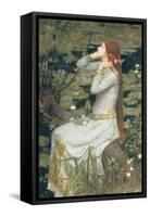 Ophelia-John William Waterhouse-Framed Stretched Canvas