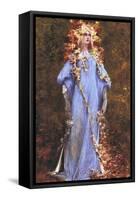 Ophelia-Georges Clairin-Framed Stretched Canvas