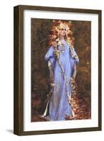 Ophelia-Georges Clairin-Framed Giclee Print