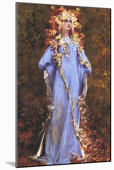 Ophelia-Georges Clairin-Mounted Giclee Print