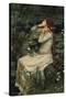 Ophelia-John William Waterhouse-Stretched Canvas