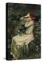 Ophelia-John William Waterhouse-Stretched Canvas