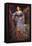 Ophelia-John William Waterhouse-Framed Stretched Canvas