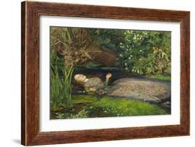 Ophelia-John Everett Millais-Framed Giclee Print