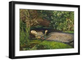 Ophelia-John Everett Millais-Framed Giclee Print