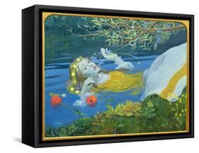 Ophelia-William Ireland-Framed Stretched Canvas