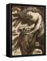 Ophelia-Dante Gabriel Charles Rossetti-Framed Stretched Canvas