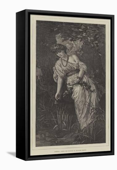 Ophelia-Maynard Brown-Framed Stretched Canvas