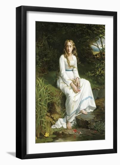 Ophelia-Jan Portielje-Framed Giclee Print