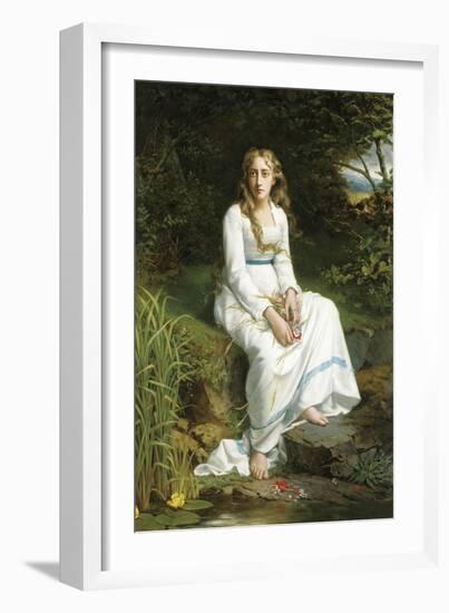 Ophelia-Jan Portielje-Framed Giclee Print