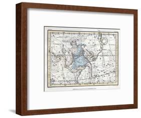 Ophiuchus and Serpens Constellations, 1822-Science Source-Framed Giclee Print