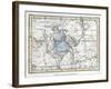 Ophiuchus and Serpens Constellations, 1822-Science Source-Framed Giclee Print