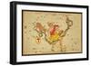 Ophiuchus and Serpens Constellations, 1825-Science Source-Framed Giclee Print