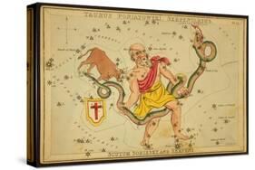 Ophiuchus and Serpens Constellations, 1825-Science Source-Stretched Canvas