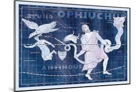 Ophiuchus and Serpens-null-Mounted Art Print