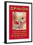 Opinion-Wilbur Pierce-Framed Art Print