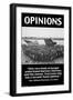 Opinions-Wilbur Pierce-Framed Art Print