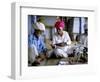 Opium Ceremony, Village Near Jodhpur, Rajasthan State, India-Bruno Morandi-Framed Photographic Print