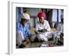 Opium Ceremony, Village Near Jodhpur, Rajasthan State, India-Bruno Morandi-Framed Photographic Print