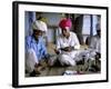 Opium Ceremony, Village Near Jodhpur, Rajasthan State, India-Bruno Morandi-Framed Photographic Print