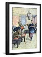Opium Den France (June 1903)-null-Framed Giclee Print