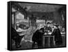 Opium Den in the Chninese Quarter of San Francisco, C1870-null-Framed Stretched Canvas