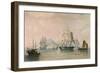 Opium Ships in the Port Lintin, 1824-null-Framed Giclee Print