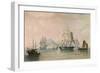 Opium Ships in the Port Lintin, 1824-null-Framed Giclee Print