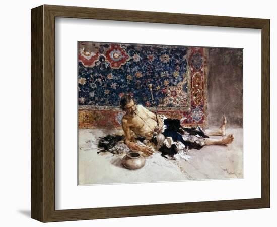 Opium Smoker, 1869-Maria Fortuny-Framed Giclee Print